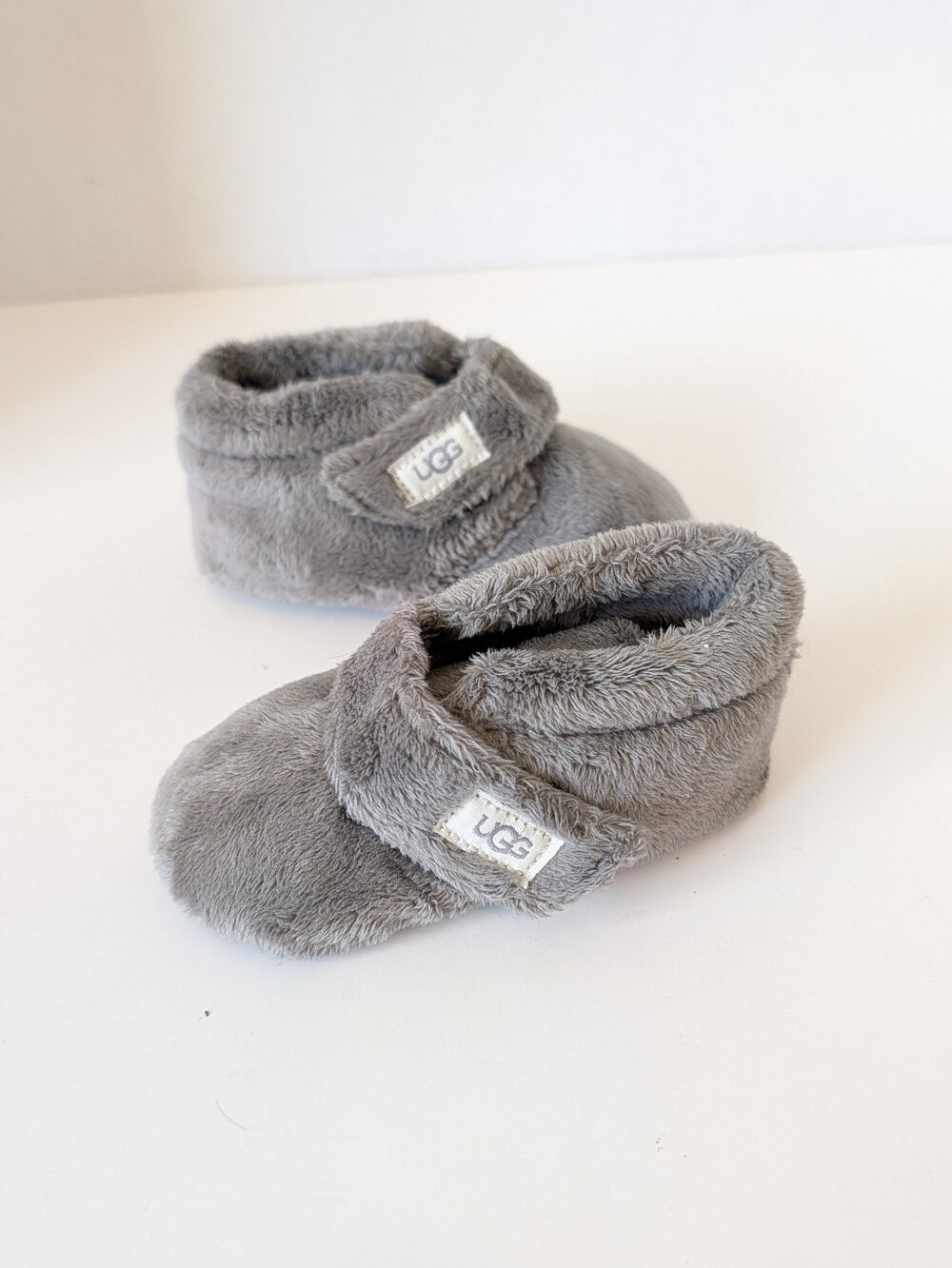 UGG Baby Bixbee Booties Charcoal Gray